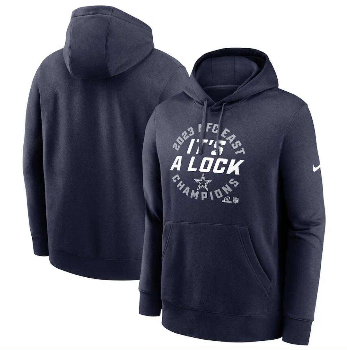 Men's Dallas Cowboys Navy 2023 NFC East Division Champions Locker Room Trophy Collection Club Pullover Hoodie,We sell and wholesale Men's Dallas Cowboys Navy 2023 NFC East Division Champions Locker Room Trophy Collection Club Pullover Hoodie on line form chian!